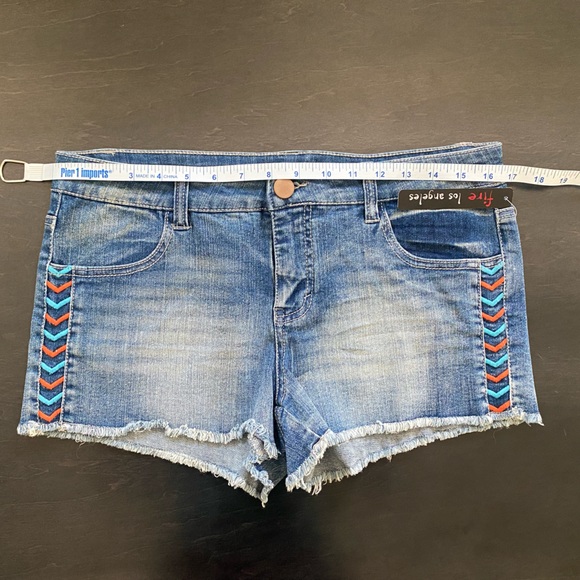 Fire Los Angels Juniors Size 11 Shorts Colors Blue/Orange - Picture 3 of 7